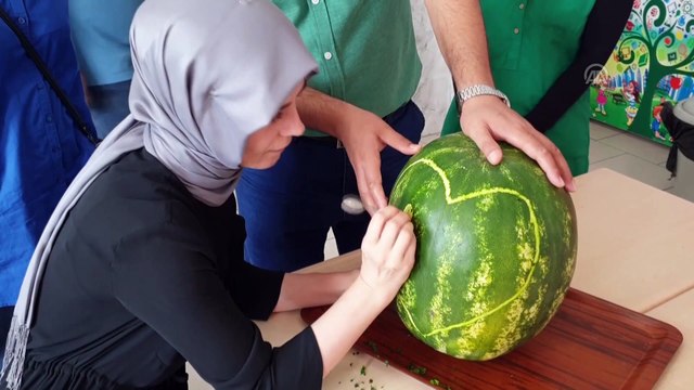 Doğum günü pastası yerine karpuz - OSMANİYE