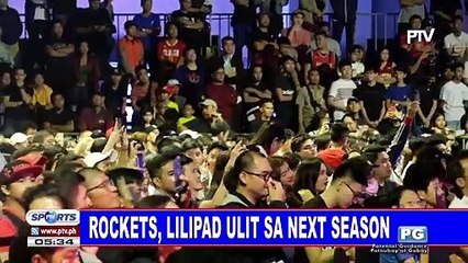 Rockets, lilipad ulit sa next season