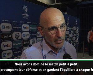 De La Fuente : "Nous avons été malins"