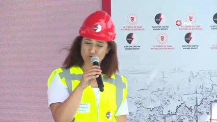 Bakan Dönmez, 7 tane mobil elektrik santralinin açılışını yaptı