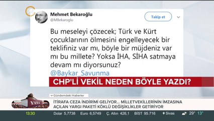CHP'li vekil SİHA'dan rahatsız oldu