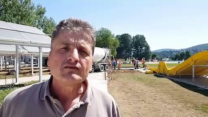 Besançon : effervescence sur le chantier de la piscine de Chalezeule