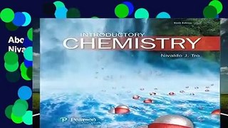 About For Books  Introductory Chemistry by Nivaldo J. Tro