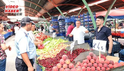 (28 Haziran 2019)TALAS’TA ZABITADAN  MARKET VE PAZAR DENETİMİ
