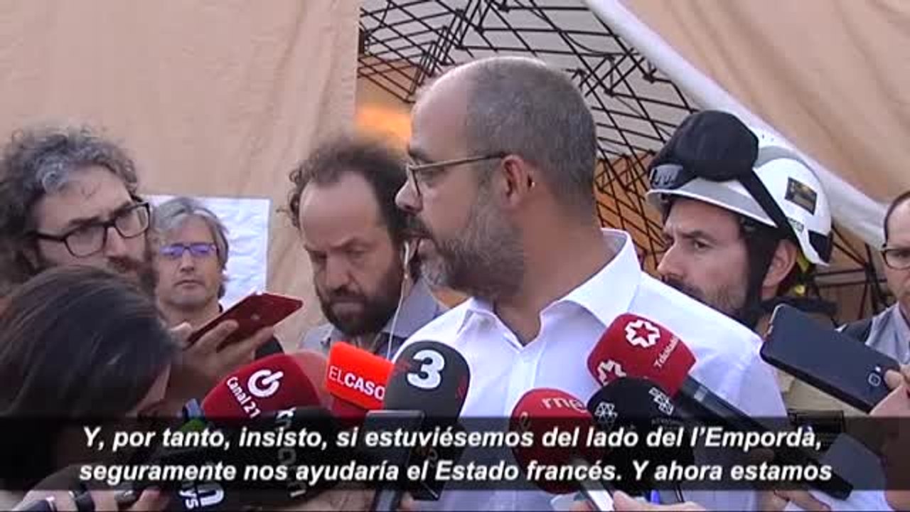 Miquel Buch: "Cuando un país tiene un fuego nos...