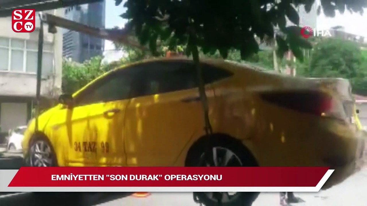 Turistleri dolandıran taksicilere operasyon başlatıldı