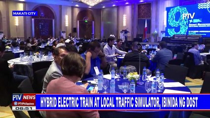 Hybrid electric train at local traffic simulator, ibinida ng DOST