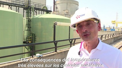 Canicule: "pas de baisse" de la production nucléaire d'EDF