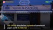 Cox & Kings locked at lower circuit on payment defaults of Rs 150 cr
