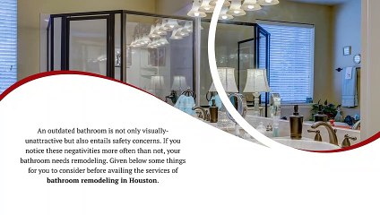 Points to Consider Before Remodeling your Home's Bathroom