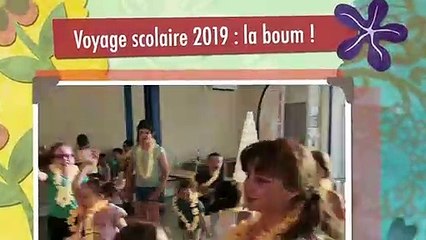 Voyage scolaire 2019 de l'école St Joseph : boum / 27 juin 2019
