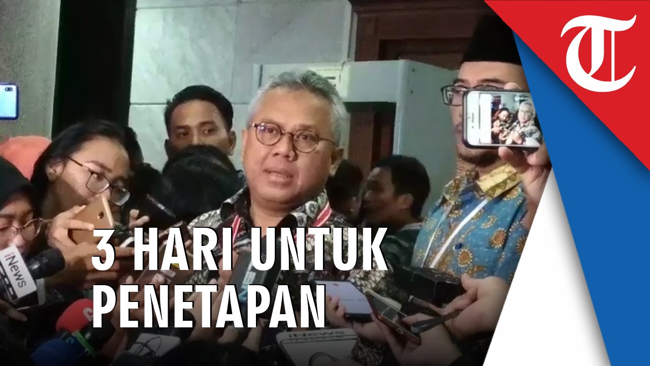 Dari Jumat Hingga Minggu, Waktu KPU Tetapkan Presiden dan Wakil Presiden Terpilih