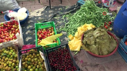 Bu pazarda her şey organik