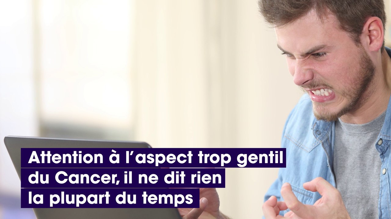 Ces 5 signes du zodiaque qui encaissent sans rien dire et qui finissent par exploser