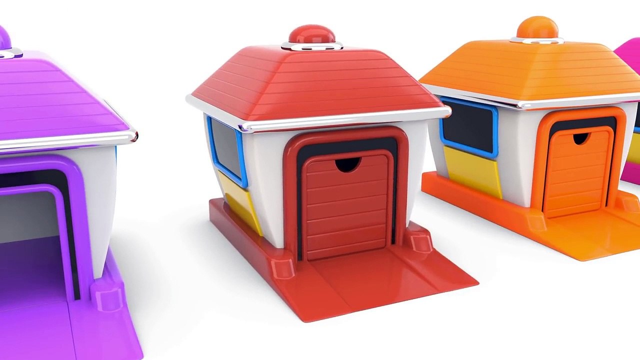 Colors for Children to Learn with Street Vehicles Toys - Toy Cars for Kids