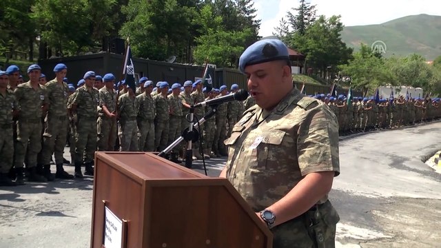 Şehit asker Kadir Yıldırım için tören - HAKKARİ