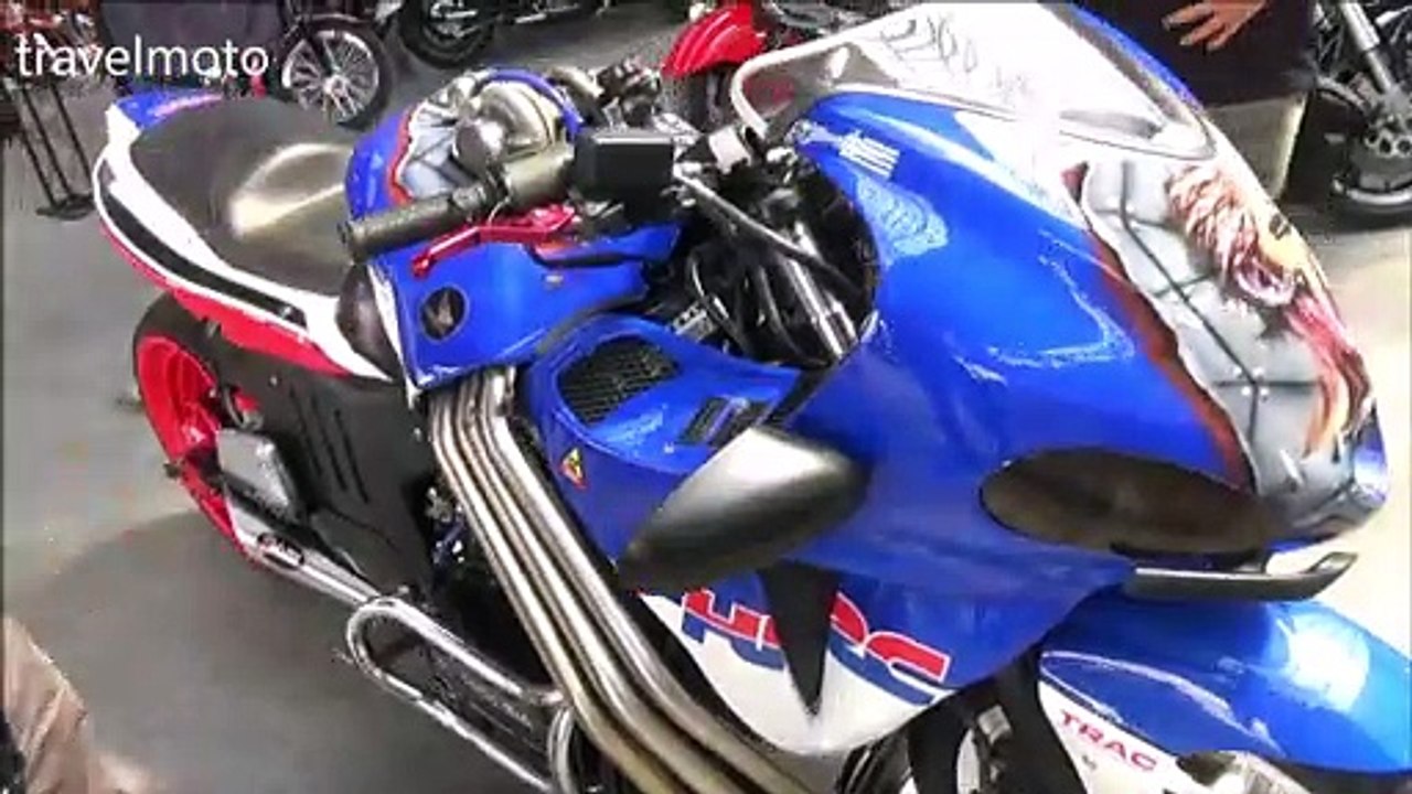 Turbo motorcycle - HONDA GOLDWING Dragster costumized