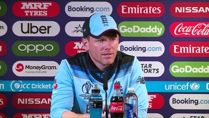 It was difficult to hit sixes today - Eoin Morgan | ENG | Eng Vs IND | ICC Cricket World Cup 2019