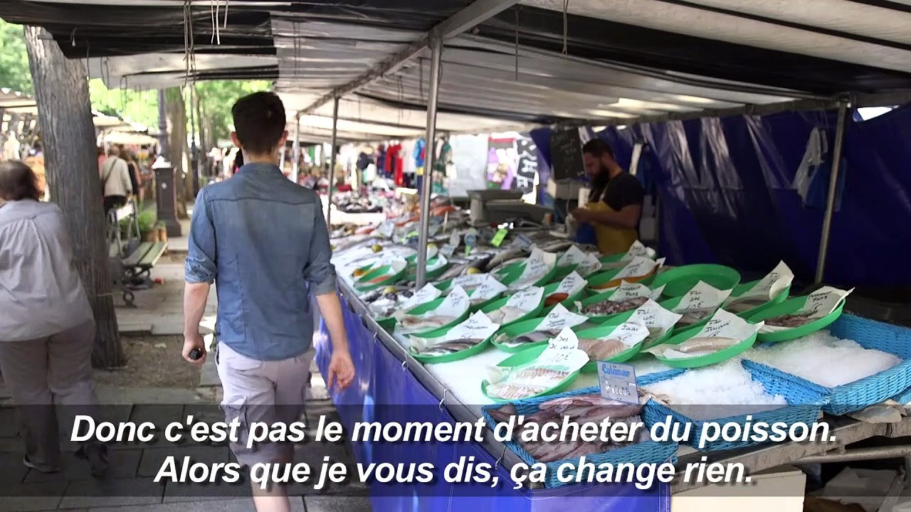 Canicule: pour le poisson, c'est "deux fois plus de glace"