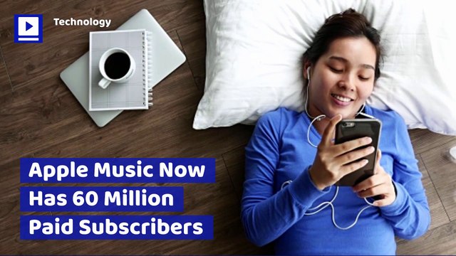 Apple Music Now Has 60 Million Paid Subscribers