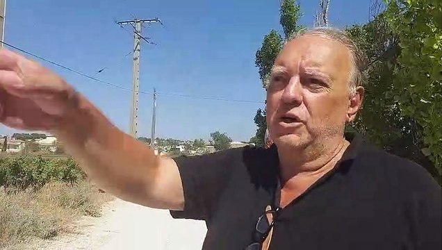 Incendie d'un hangar à Vauvert : un voisin témoigne