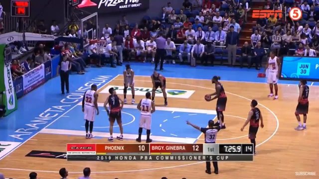 Phoenix vs Ginebra - 1st Qtr June 28, 2019 - Eliminations 2019 PBA Commissioners Cup