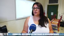 Cavaillon : des cours de portugais en visioconférence