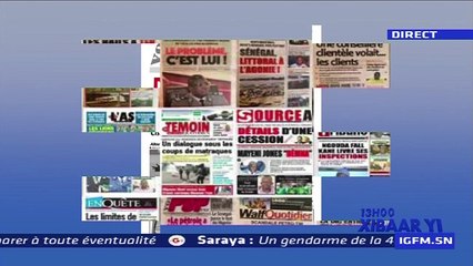 REPLAY - Revue de Presse - Pr : MAMADOU MOUHAMED NDIAYE - 28 Juin 2019