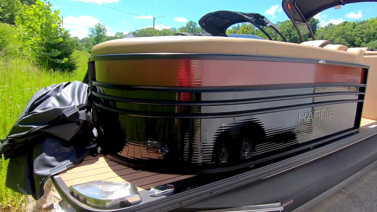 Walkthrough Beautiful 2019 Harris 270 Grand Mariner @ MarineMax Lake of the Ozarks, Missouri