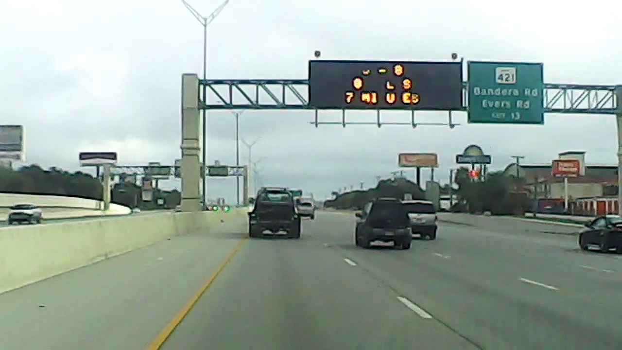 Ladder on Highway Causes Crash