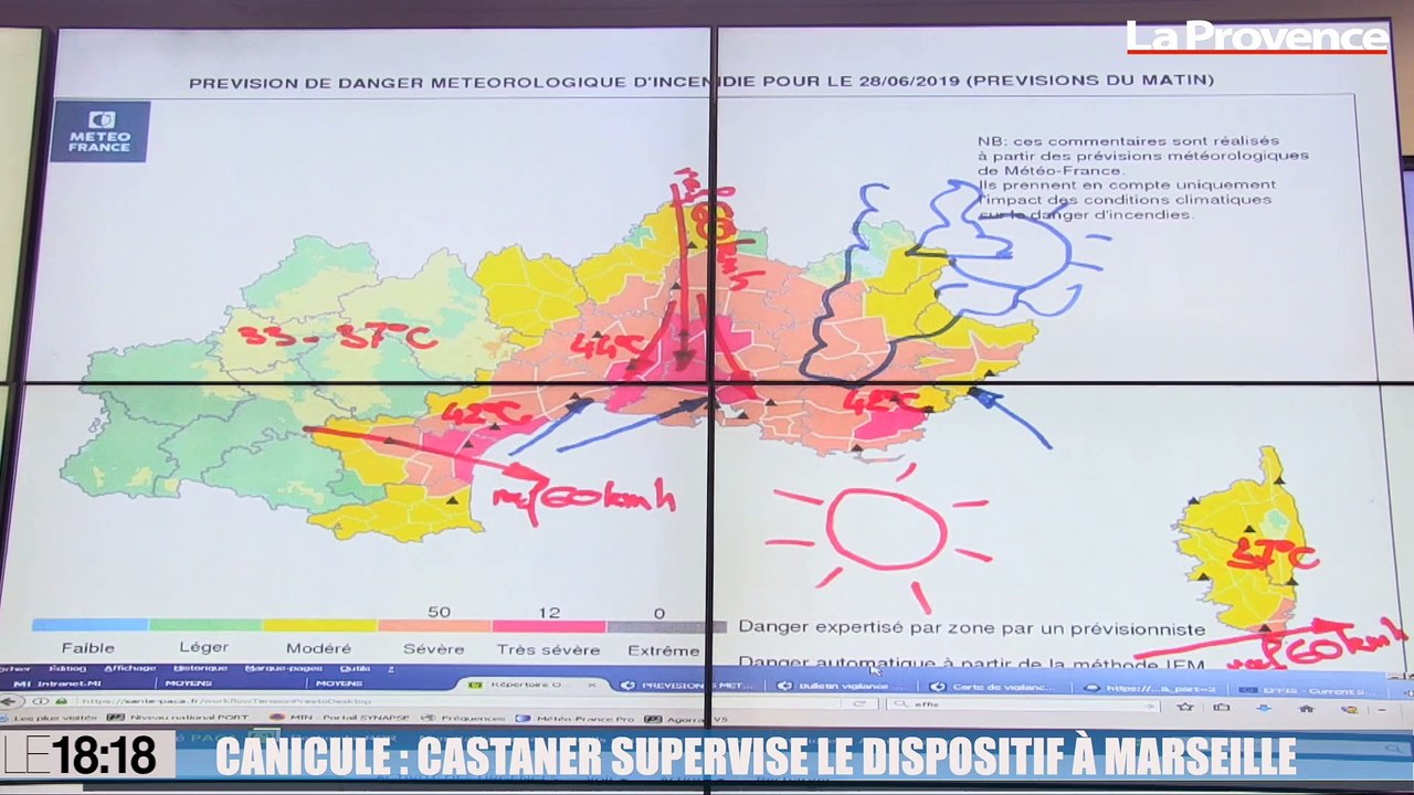 Le 18:18 - Piscines, patinoires, plages,... Les Provençaux s'organisent face à la canicule