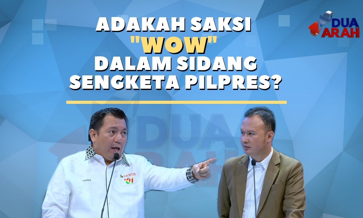 Adakah Saksi "Wow" di Sidang Sengketa Pilpres?...