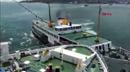 Boğaz'da faciadan dönüldü!