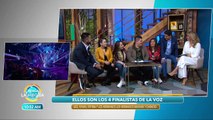 Los finalistas de La Voz visitaron VLA para contarnos su experiencia. | Venga La Alegría