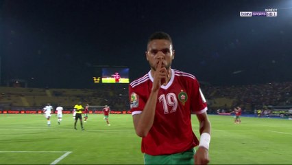 CAN 2019 - Maroc : Le travail dingue d'Amrabat pour En-Nesyri !