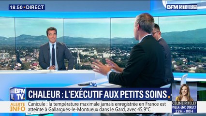 Chaleur: L’exécutif aux petits soins