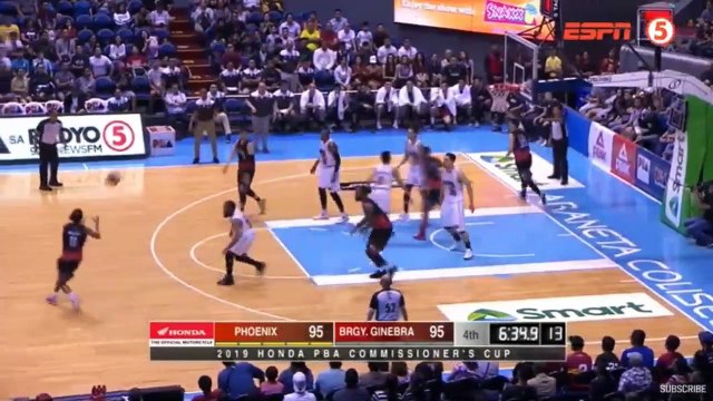 Phoenix vs Ginebra - 4th Qtr June 28, 2019 - Eliminations 2019 PBA Commissioners Cup