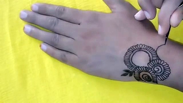 Latest Arabic Mehndi Design For Back Hand Ll Mehndi Design Ll