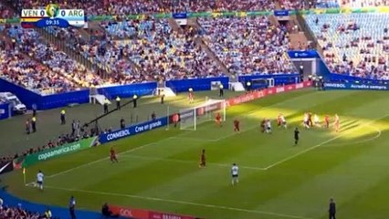 Venezuela 0 - 1 Argentina Lautaro Martinez goal