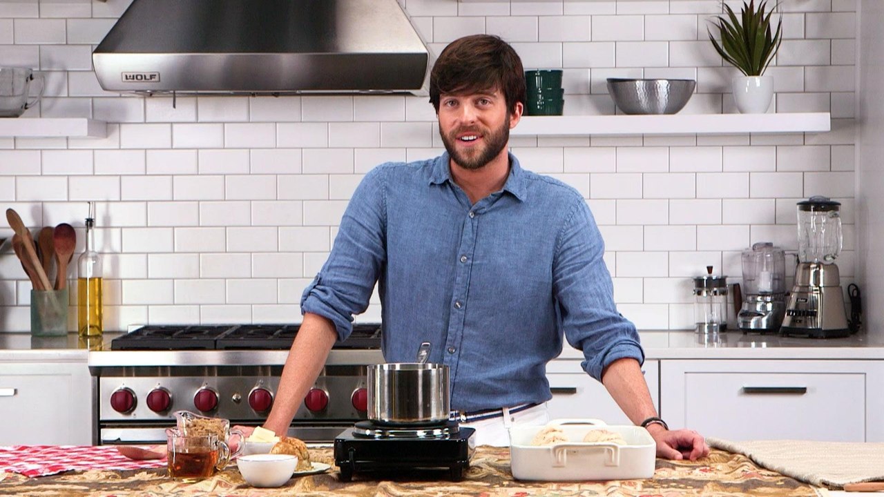 Trace Barnett's Apple-Bourbon Dumplings
