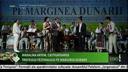 Madalina Artem - Trofeul festivalului „Pe marginea Dunarii” - Editia a XXXV-a - Giurgiu - 28.06.2019