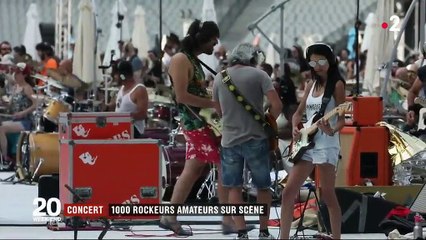 Un concert hors normes avec 1 000 rockeurs aura lieu samedi au Stade de France