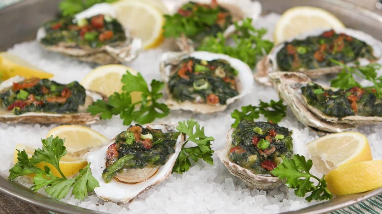 Oysters Rockefeller