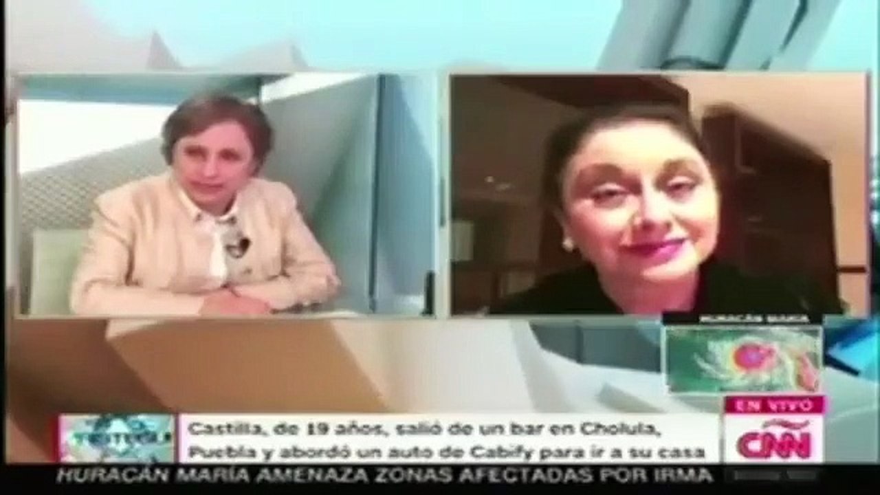 ANGÉLICA ARAGÓN CON CARMEN ARISTEGUI