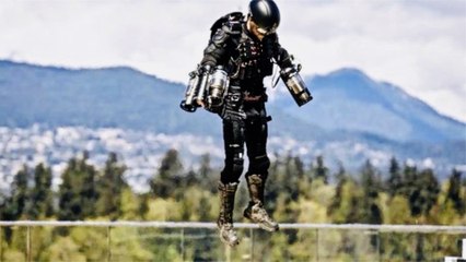 Guy Builds Real Life Iron Man Suit - He's Flying