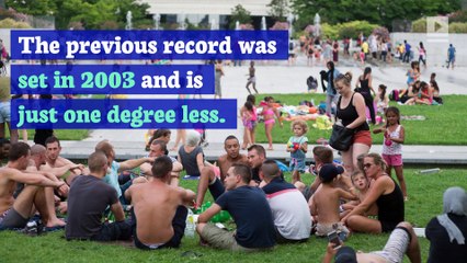 France Hits Its Highest Temperature Ever During Heat Wave