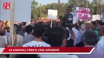 Güney Kıbrıs'ta yapılan Kapalı Maraş eyleminde Türklere linç girişimi!