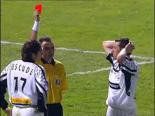 12/04/03 : HAC-SRFC : carton rouge Grenet (51')