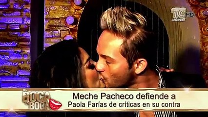 Mercedes Pacheco defiende a Paola Farías