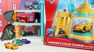 Color Changing Disney Cars Learning Video for Kids - Race Day Fun!